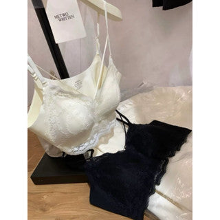 Cozy 仙!超美蕾絲輕薄固定杯bratop小可愛 女裝上衣