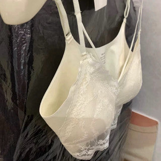 Cozy 仙!超美蕾絲輕薄固定杯bratop小可愛 女裝上衣