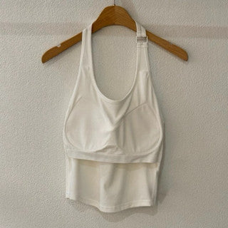 Cozy 性感純慾掛脖棉質bratop小可愛 女裝上衣