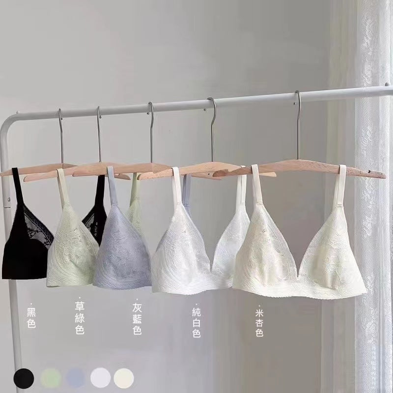 Cozy簡直不要太舒服❤️唯美蕾絲兔耳杯微集中無鋼圈內衣