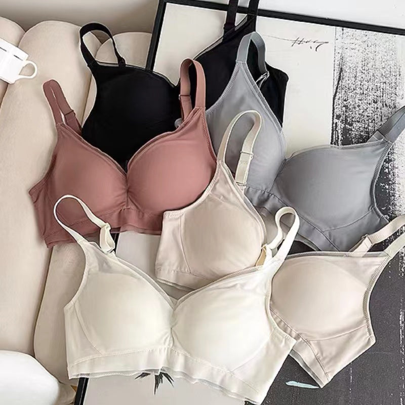 Cozy軟到心坎裡❤️天然桑蠶絲 美胸集中包覆無鋼圈內衣