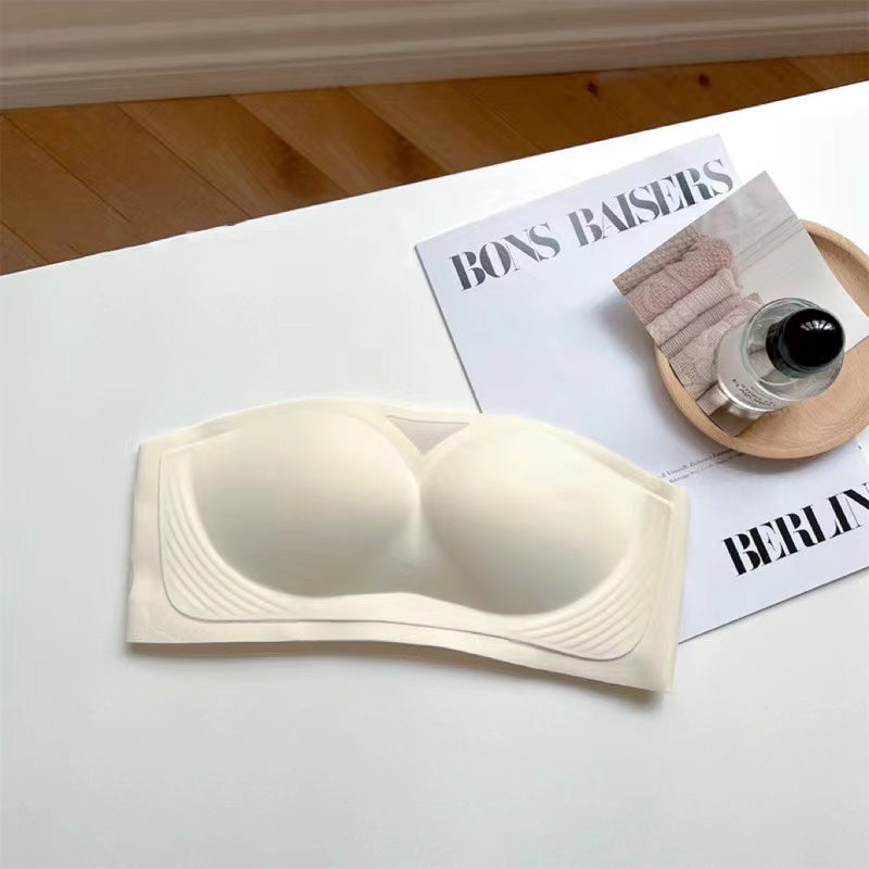 Cozy裸感光面無痕無鋼圈平口防滑集中內衣