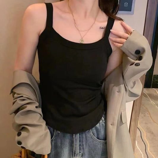 Cozy百搭好穿純棉中長版bratop