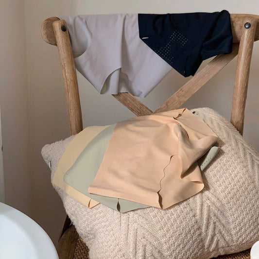 Cozy現貨✨大推~好柔軟無痕冰絲透氣抗菌多色中腰內褲