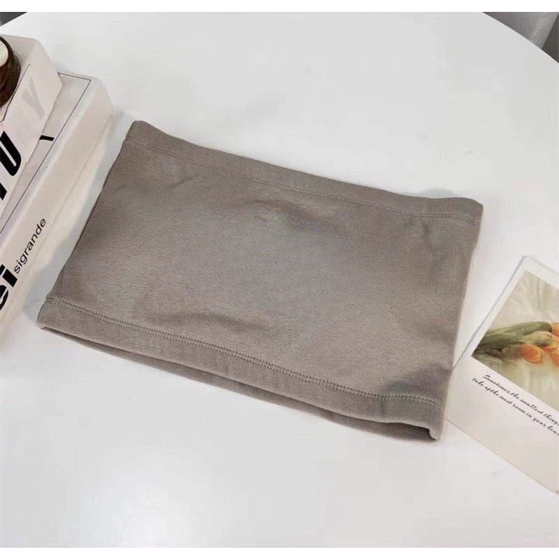 Cozy辣妹素面平口彈性固定杯bratop 小可愛