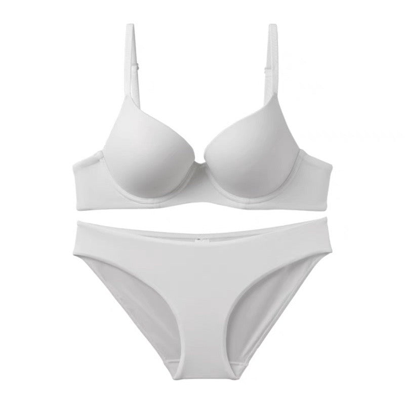 Cozy經典款素面無痕集中舒適軟鋼圈內衣套裝