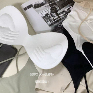 Cozy 細肩冰絲多交叉美背加厚杯墊顯胸bratop 小可愛