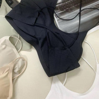 Cozy 細肩冰絲多交叉美背加厚杯墊顯胸bratop 小可愛