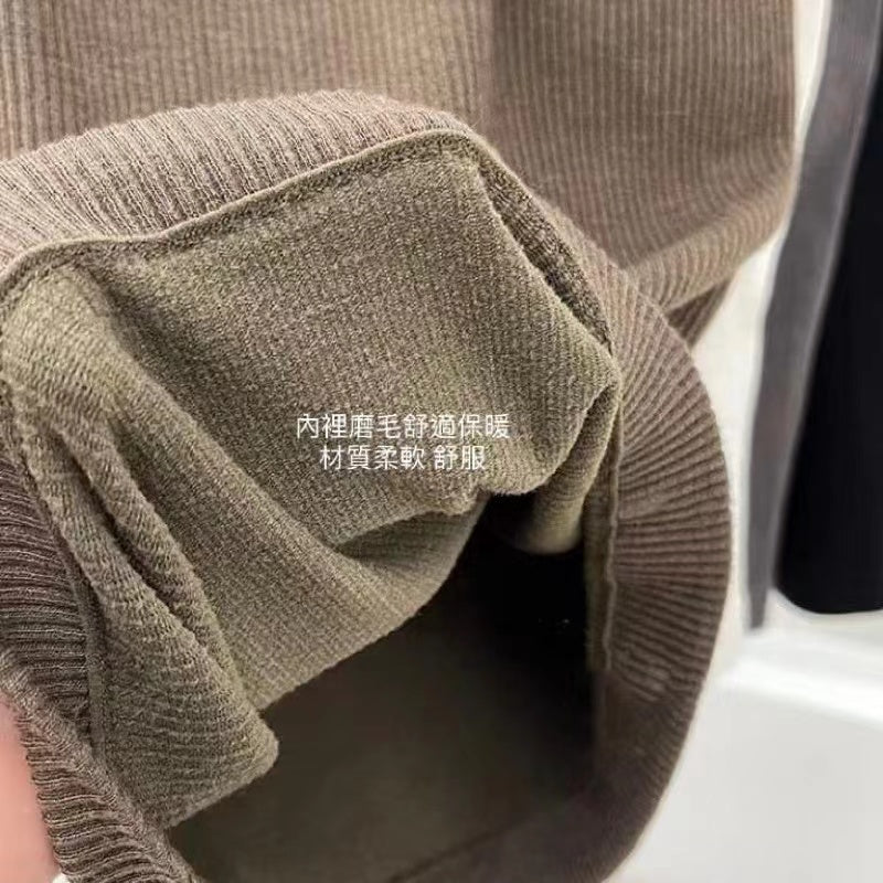 Cozy入秋暖暖針織棉固定乳膠杯中長版背心