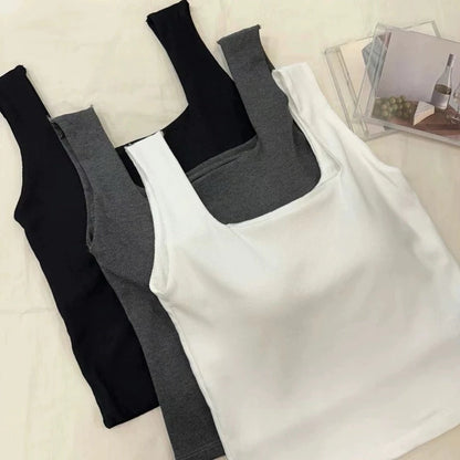 Cozy超彈！副乳bye寬肩彈力固定杯中長版bratop