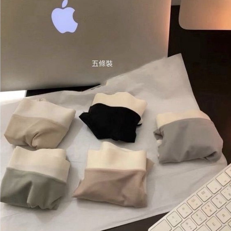 Cozy太好穿！超薄透氣彈性中腰面膜內褲五件組