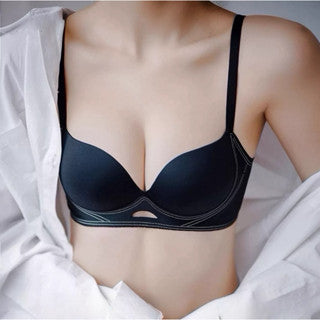 Cozy 無痕車線美胸集中無鋼圈內衣 小胸集中 無鋼圈內衣 托高