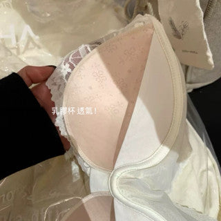 Cozy 法式輕奢深V純慾蕾絲固定杯bratop小可愛 女裝上衣