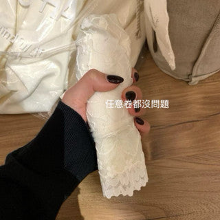 Cozy 法式輕奢深V純慾蕾絲固定杯bratop小可愛 女裝上衣