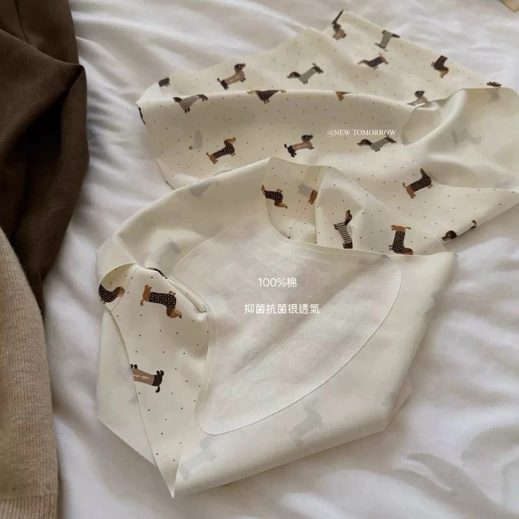 Cozy 超Q臘腸狗無痕高臀中腰內褲