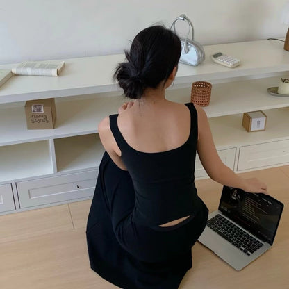 Cozy 秋冬款！無痕蝴蝶結德絨保暖背心固定杯發熱背心 保暖背心 發熱衣