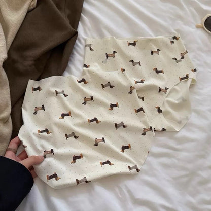 Cozy 超Q臘腸狗無痕高臀中腰內褲