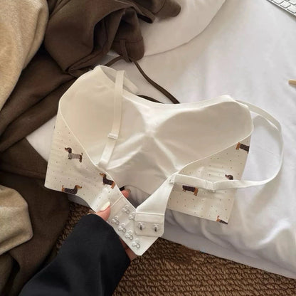 Cozy 超Q無痕舒適臘腸狗無鋼圈內衣 舒適內衣 無鋼圈內衣 女裝上衣