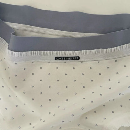 Cozy  小清新棉質撞色圓點中腰包臀內褲