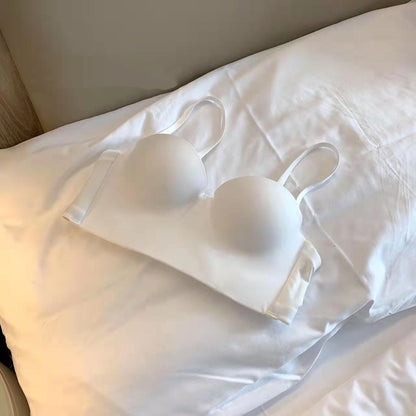 Cozy素面無痕集中托高 下厚上薄 有鋼圈隱形胸罩