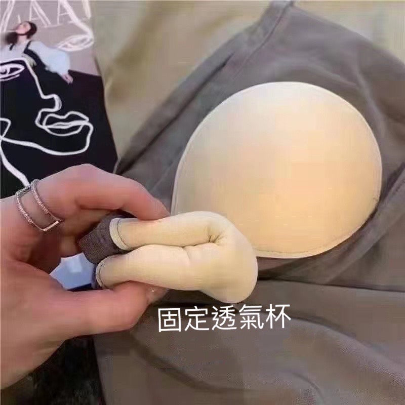 Cozy🔥真心不騙熱賣款現貨🔥細肩帶平口短版 長版親膚固定杯 莫代爾棉 面膜彈性大小可愛Bra top