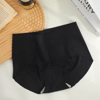 Cozy多色清涼無痕一片式冰絲透氣中腰內褲